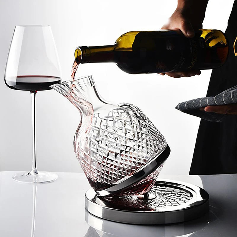 decantador de vinho cristal