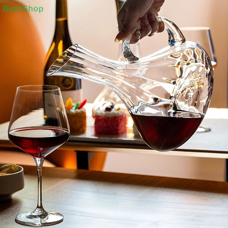 Decantador de Vinho Leve e Luxuoso