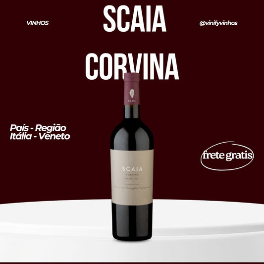 Scaia Corvina 2021 – O Encanto Italiano em Forma de Vinho