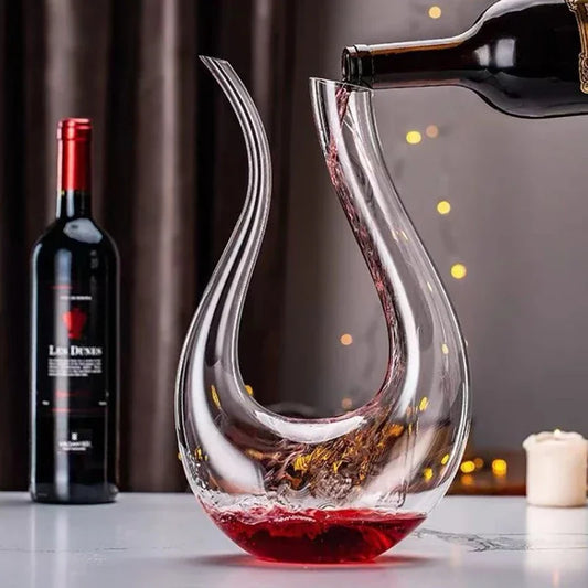DECANTADOR DE VINHO DE VIDRO
